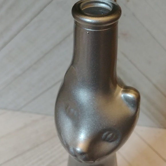 Moselland Happy Cat Rheinhessen  Collection Metallic Silver Bottle … - Picture 4 of 7